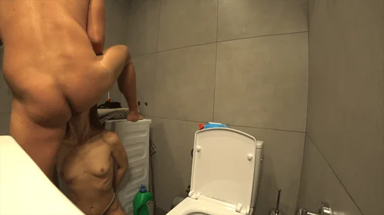 Deception  guy fucks my wife in the bathroom while i m at work  real home video