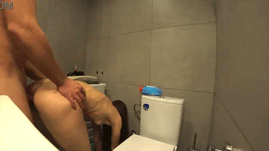 Deception  guy fucks my wife in the bathroom while i m at work  real home video