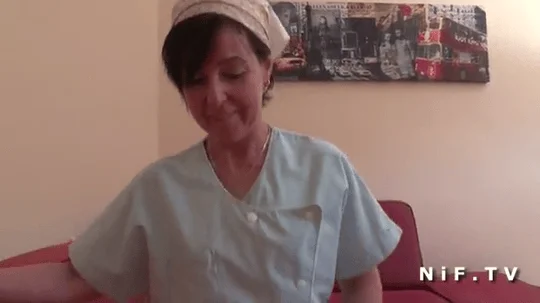 French milf brunette seduces a big dicked young dude n gets sodomized