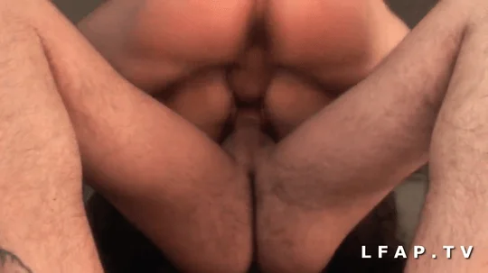 French whore caught in double p chains cocks and cum in her ass