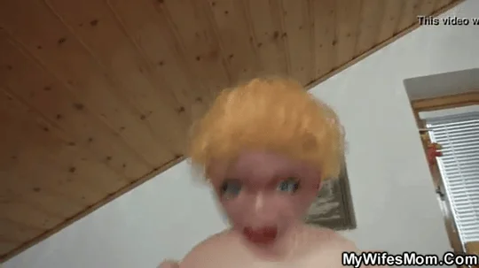 Fucking a love doll isn t working so m  in law helps