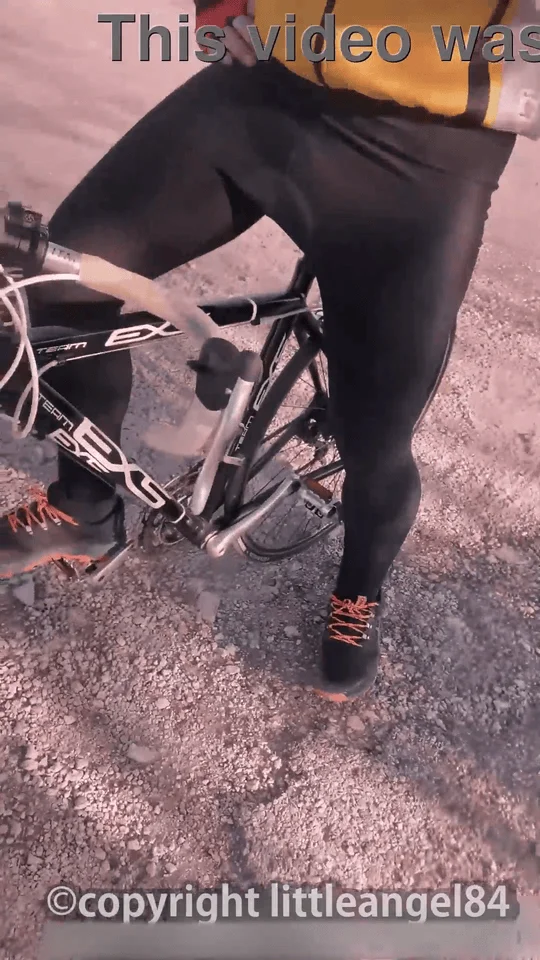 I stopped on the side of the road on my way to my meeting to approach and hit a cyclist 