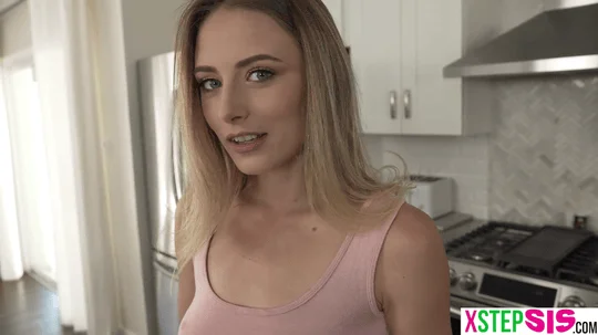 Petite stepsister cutie kyler quinn was really into her new stepbrother and they fucked in the laundry room