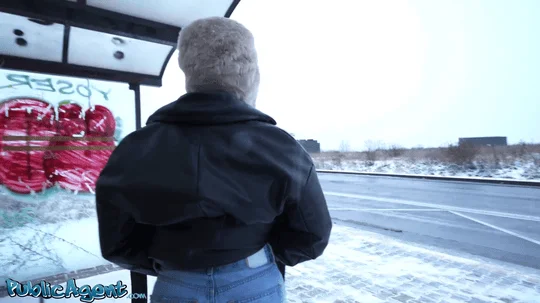 Public agent cute blonde college girl exposes small tits sucks and fucks big cock for cash