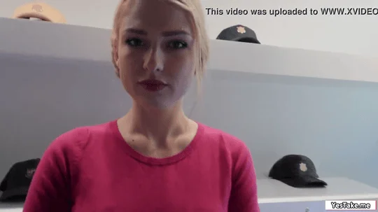 Russian sales attendant sucks dick in the fitting room for a grand