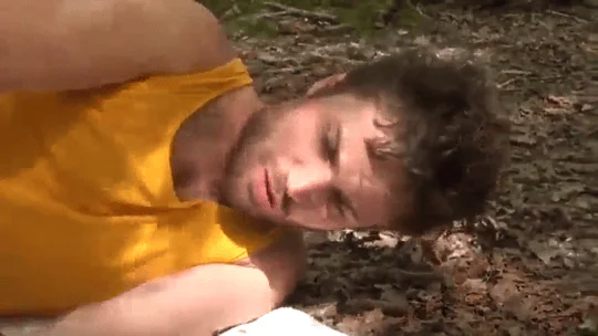 Sexy blonde with big ass goes jogging and ends up fucking in a forrest