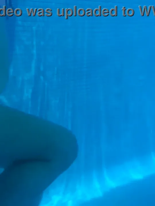 Fucking in the pool with my girlfriend with a happy ending  we fucked very well and she gave me a handjob  i finished and left the milk in the water part 2 gif part4