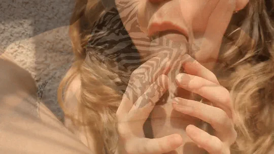Licked the precum off his foreskin and then gave it a good blowjob gif part4