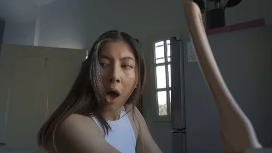 Maid anally fucked by the owner of the home gif part1