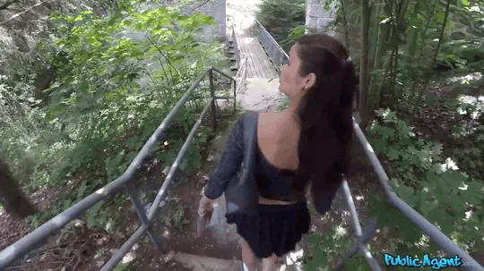 Public agent   very shy girl from japan with lovely natural tits unsure about sex outside gif part1