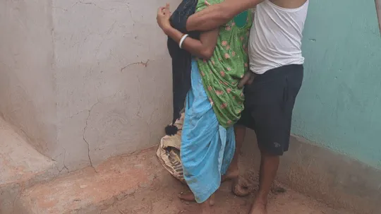 Stepbro wet the pussy of priya over panty then romantic fuck in hindi gif part6