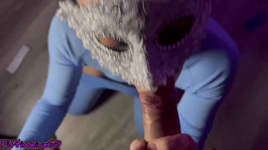 Stretching a strained butt after a yoga gif part7