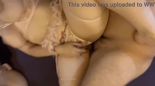 The girlfriend had a surprise for him but her friend ended up giving it to him  gif part2