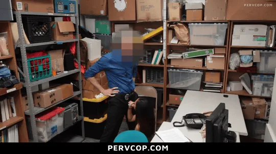 The suspect will never shoplift again   pervcop gif part2
