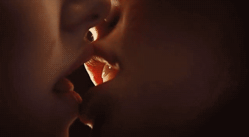 Closeup sensual