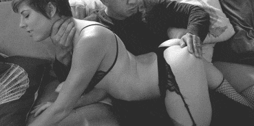 Choking spanking massage