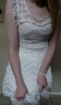 Getting kinky under the dress